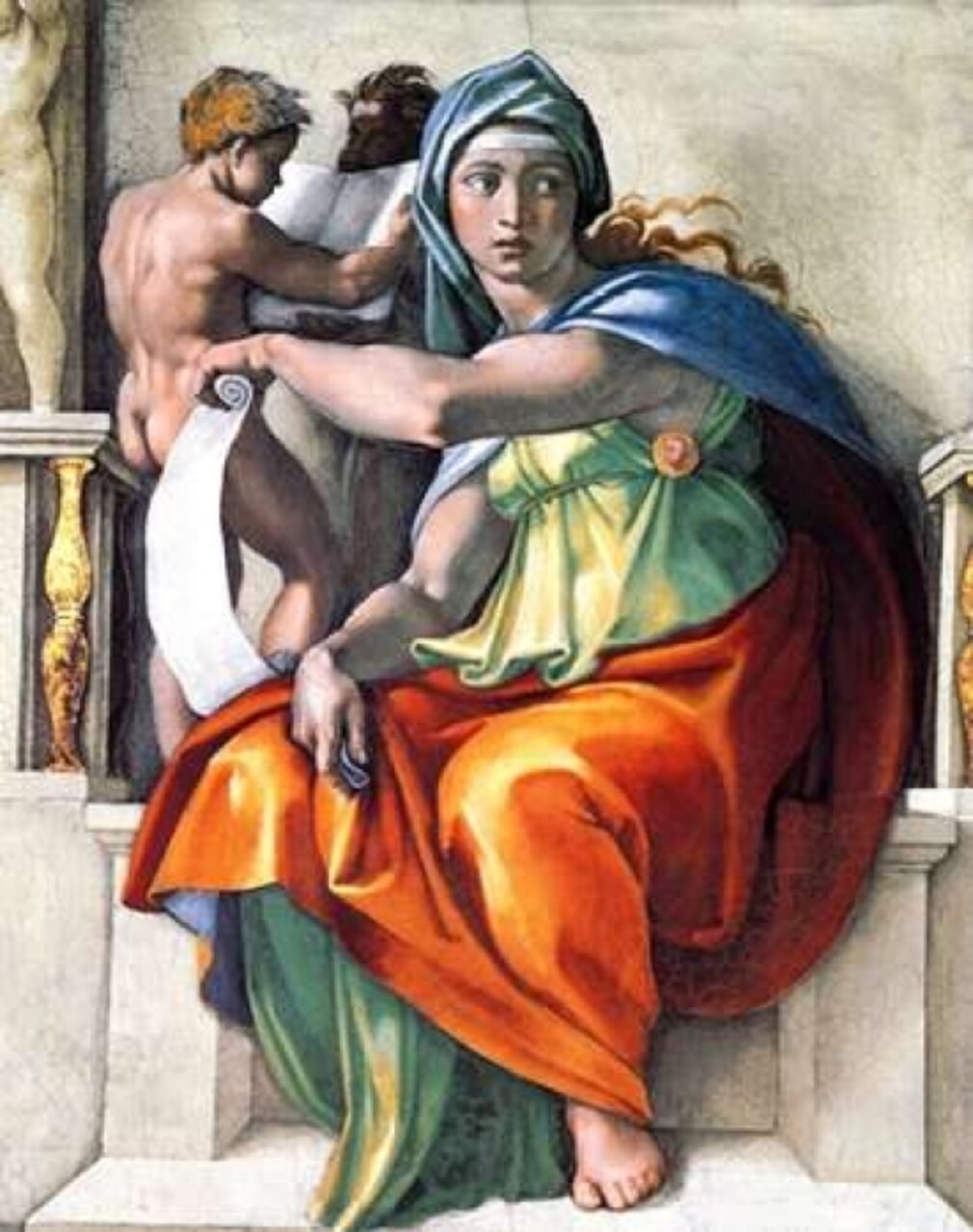 The Delphic Sibyl Poster Print by Michelangelo - Item # VARPDX373591